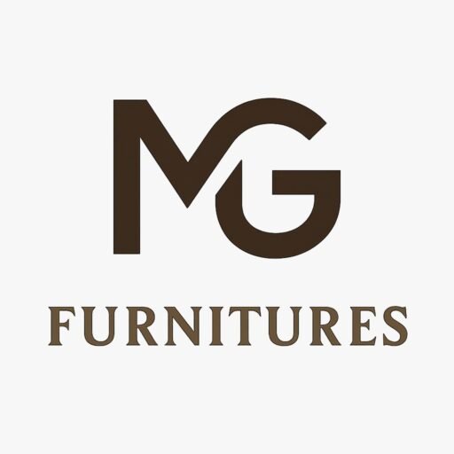 MG Furnitures official logo in blue border