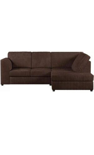 Dylan Left-Sectional Sofa in Brwon