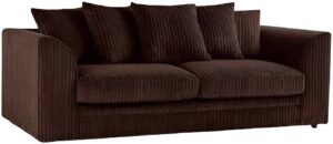 Generic Sofa Luxury Comfort 2-Seater (Chocolate Brown)