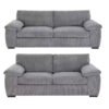 🛋️ Riva Jumbo Cord Sofa Set – Available in Multiple Colours Experience comfort and style with the Riva Jumbo Cord Sofa Collection, designed for modern living spaces. Upholstered in luxurious jumbo cord fabric, this range offers a soft, cozy feel with deep seating and plush cushions — perfect for relaxing with family and friends. ⸻ ✨ Available Sizes: 3 Seater: • Length: 191 cm • Height: 79 cm • Depth: 93 cm 2 Seater: • Length: 164 cm • Height: 79 cm • Depth: 93 cm ⸻ 🎨 Colours Available: A variety of stylish shades (commonly available: Charcoal, Silver, Mink, Black, Stone, and Mocha) ⸻ 🪑 Key Features: • Soft jumbo cord fabric upholstery for ultimate comfort • Deep foam-filled seat cushions and fiber-filled backs • Sturdy wooden frame for long-lasting durability • Modern, cozy design that suits any home décor • Removable cushion covers for easy cleaning