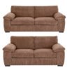 🛋️ Riva Jumbo Cord Sofa Set – Available in Multiple Colours Experience comfort and style with the Riva Jumbo Cord Sofa Collection, designed for modern living spaces. Upholstered in luxurious jumbo cord fabric, this range offers a soft, cozy feel with deep seating and plush cushions — perfect for relaxing with family and friends. ⸻ ✨ Available Sizes: 3 Seater: • Length: 191 cm • Height: 79 cm • Depth: 93 cm 2 Seater: • Length: 164 cm • Height: 79 cm • Depth: 93 cm ⸻ 🎨 Colours Available: A variety of stylish shades (commonly available: Charcoal, Silver, Mink, Black, Stone, and Mocha) ⸻ 🪑 Key Features: • Soft jumbo cord fabric upholstery for ultimate comfort • Deep foam-filled seat cushions and fiber-filled backs • Sturdy wooden frame for long-lasting durability • Modern, cozy design that suits any home décor • Removable cushion covers for easy cleaning