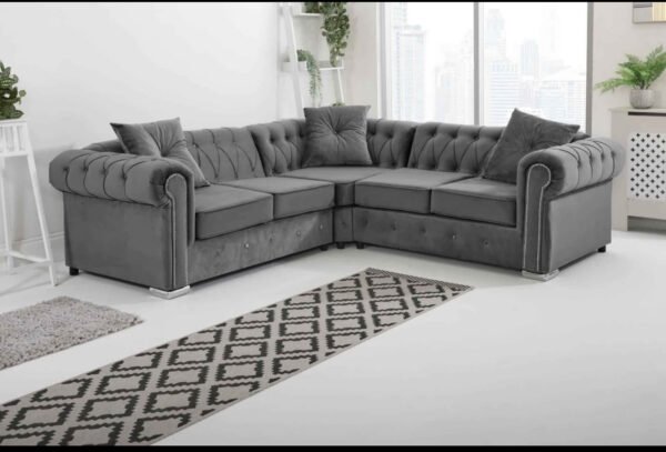 Chesterfield corner sofaa available in different colors