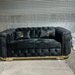 ⸻ ✨ Chesterfield Corner Sofa – Plush Velvet (White) ✨ Add a touch of elegance and luxury to your living room with this stunning Chesterfield Corner Sofa. Upholstered in premium plush velvet, this sofa offers both exceptional comfort and a rich, stylish look. ✔ Soft White Plush Velvet – Smooth, elegant and luxurious finish ✔ Classic Chesterfield Design – Deep button tufting and rolled arms for a timeless royal look ✔ Comes in 3 Easy-to-Join Parts – Simple to move, deliver, and assemble at home ✔ Standard Size: 240cm × 240cm – Perfect fit for most living room layouts ✔ Comfortable Back & Seat Cushions – Designed for everyday support and relaxation ✔ Strong & Durable Frame – Built to last with long-term stability