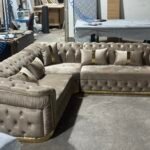 ⸻ ✨ Chesterfield Corner Sofa – Plush Velvet (White) ✨ Add a touch of elegance and luxury to your living room with this stunning Chesterfield Corner Sofa. Upholstered in premium plush velvet, this sofa offers both exceptional comfort and a rich, stylish look. ✔ Soft White Plush Velvet – Smooth, elegant and luxurious finish ✔ Classic Chesterfield Design – Deep button tufting and rolled arms for a timeless royal look ✔ Comes in 3 Easy-to-Join Parts – Simple to move, deliver, and assemble at home ✔ Standard Size: 240cm × 240cm – Perfect fit for most living room layouts ✔ Comfortable Back & Seat Cushions – Designed for everyday support and relaxation ✔ Strong & Durable Frame – Built to last with long-term stability